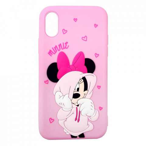 Чохол Disney для iPhone X/Xs Minnie Mouse Pink